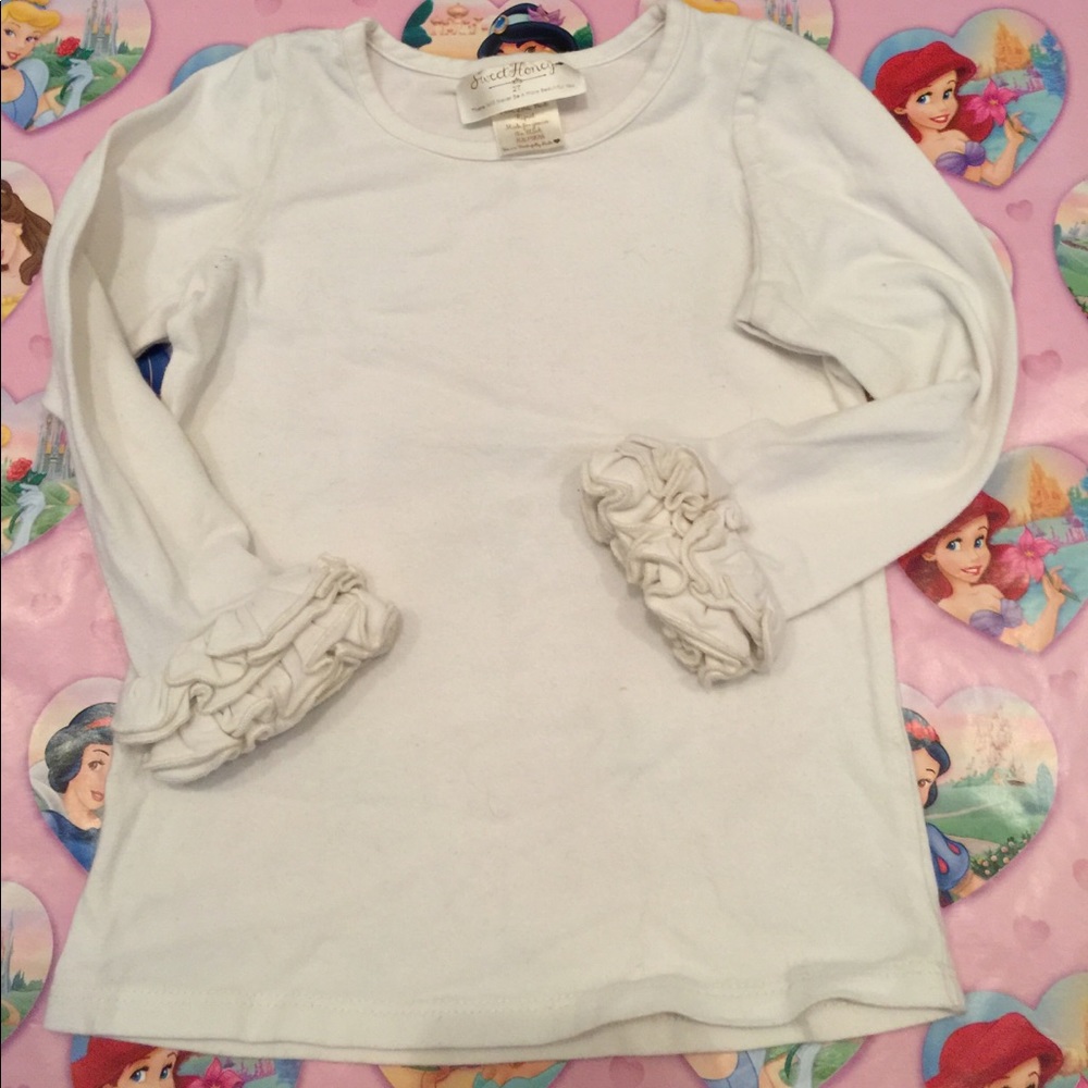 SweetHoney Long Sleeve Ruffle Shirt
